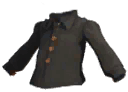 Plain Black Buttoned Shirt
