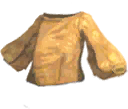 Yellow Puffy-Sleeved Blouse