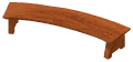 Craftsman's Curved Bench