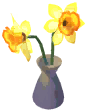 Daffodil Vase