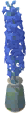 Delphinium Vase