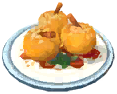 Baked Apple filled with Oats
