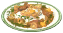 Pretty Dish of Mushrooms