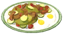Salad with Beef Bits